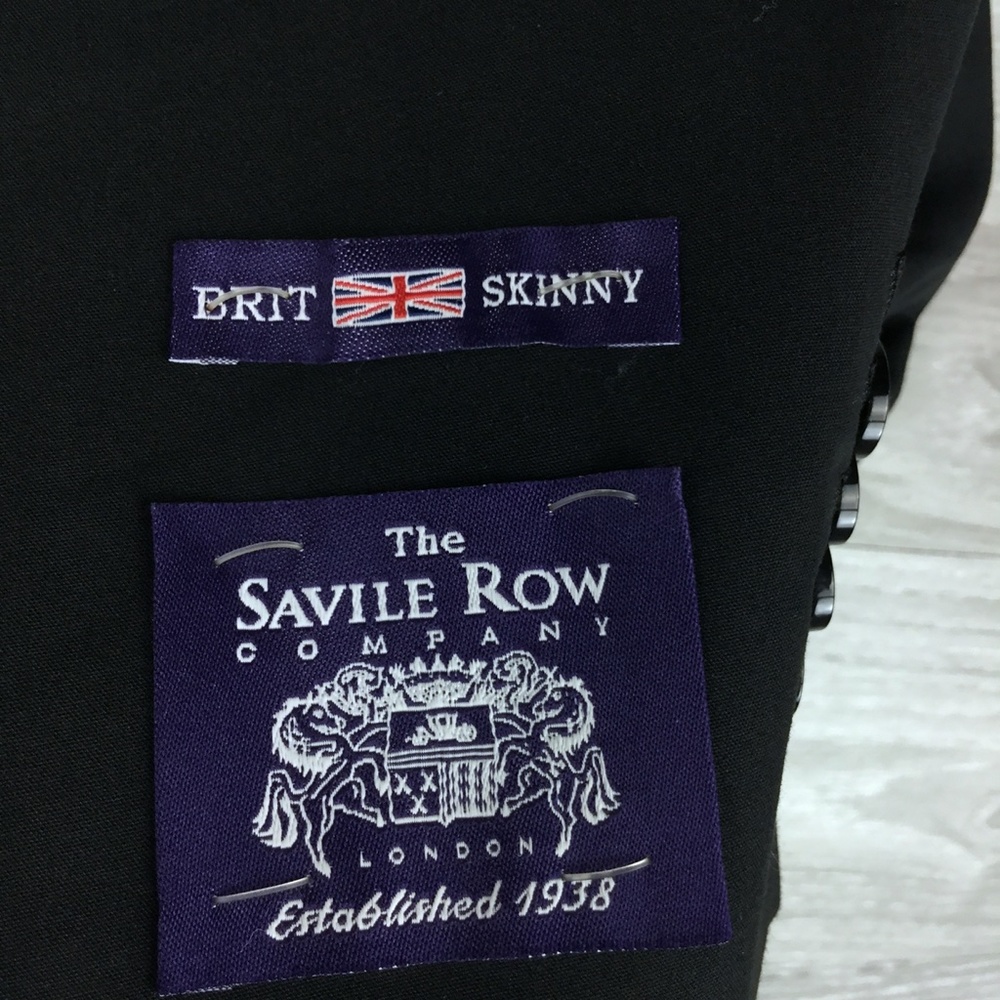 The Savile Row Lined Brixton Suit Jacket - Picture 4 of 4